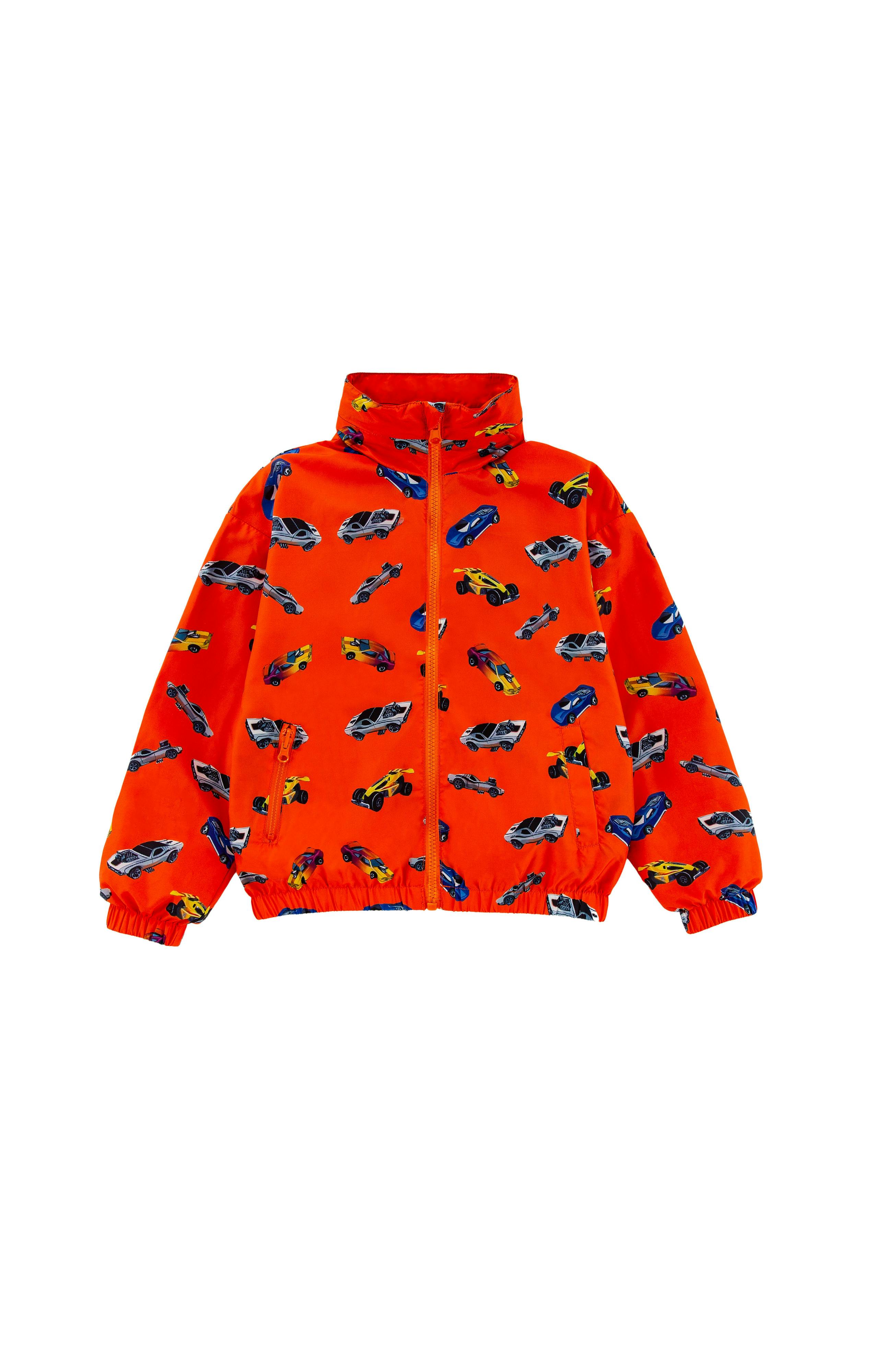 Max Reversible Rain Jacket Windbreaker, Hot Rod