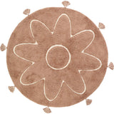 Yva Bohemian Tassel Round Rug