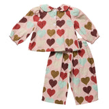 Baby Girls Dawson 2-PC Set - Multi Harvest Hearts