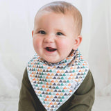 4 Pack Baby Bandana Bibs - Bison