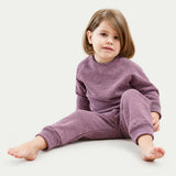 Heathered Vintage Sherpa Sweatshirt + Sweatpant Set