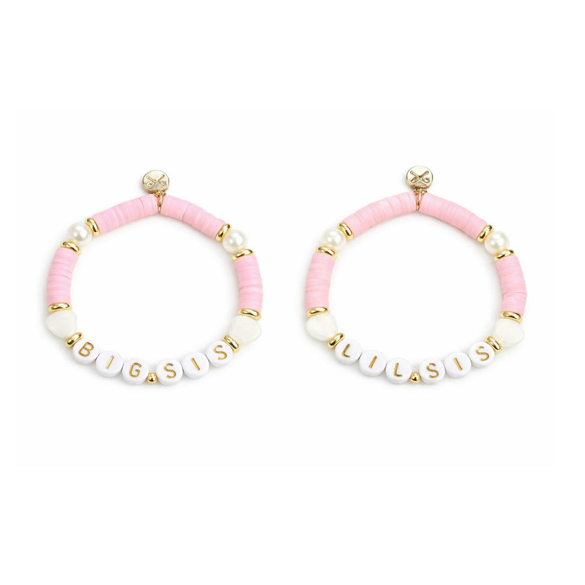 Big and Lil Sis Bracelet Set
