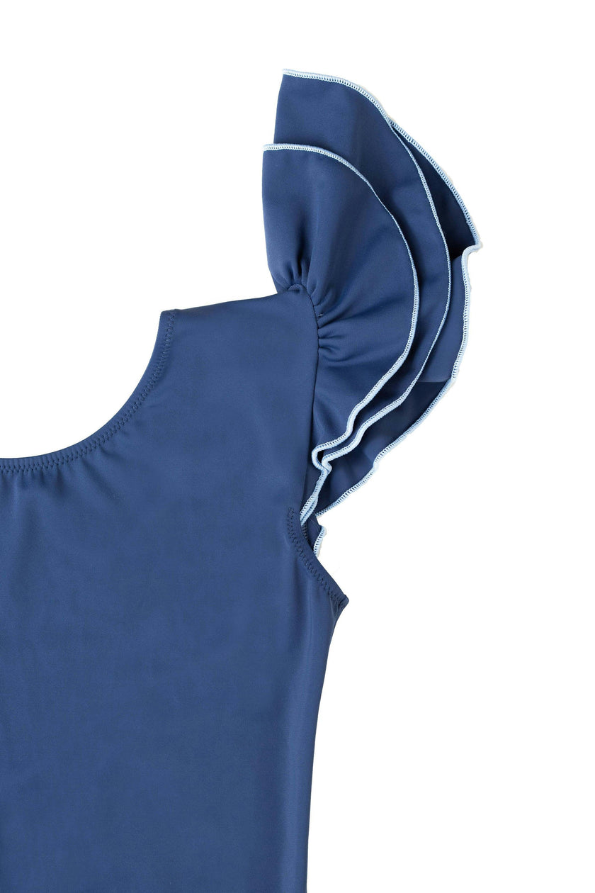 Aurora Surf Suit in Spaceblue & Dustyblue