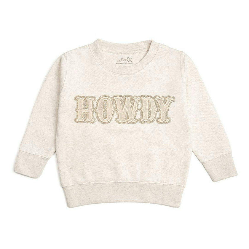 Howdy Patch Sweatshirt