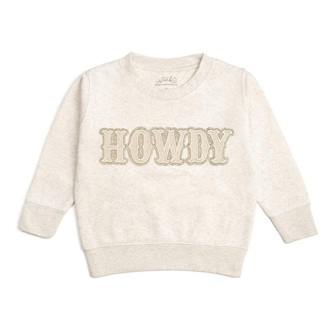 Howdy Patch Sweatshirt