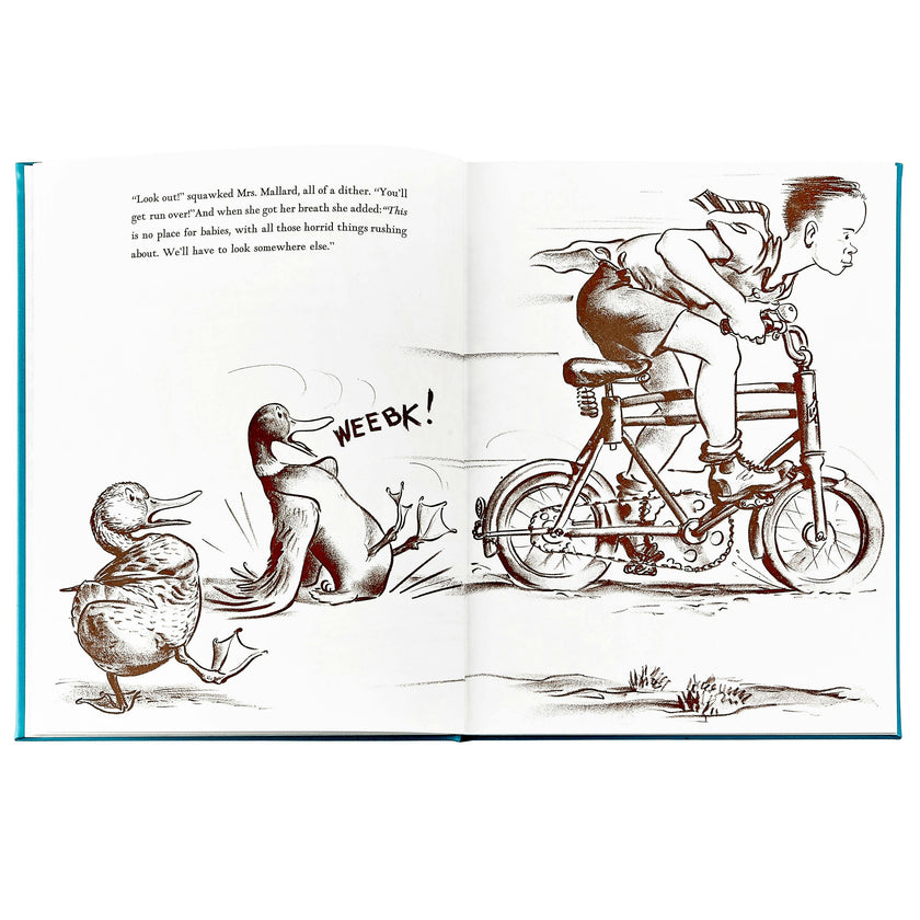Make Way For Ducklings Leather Bound Classic Children's Book