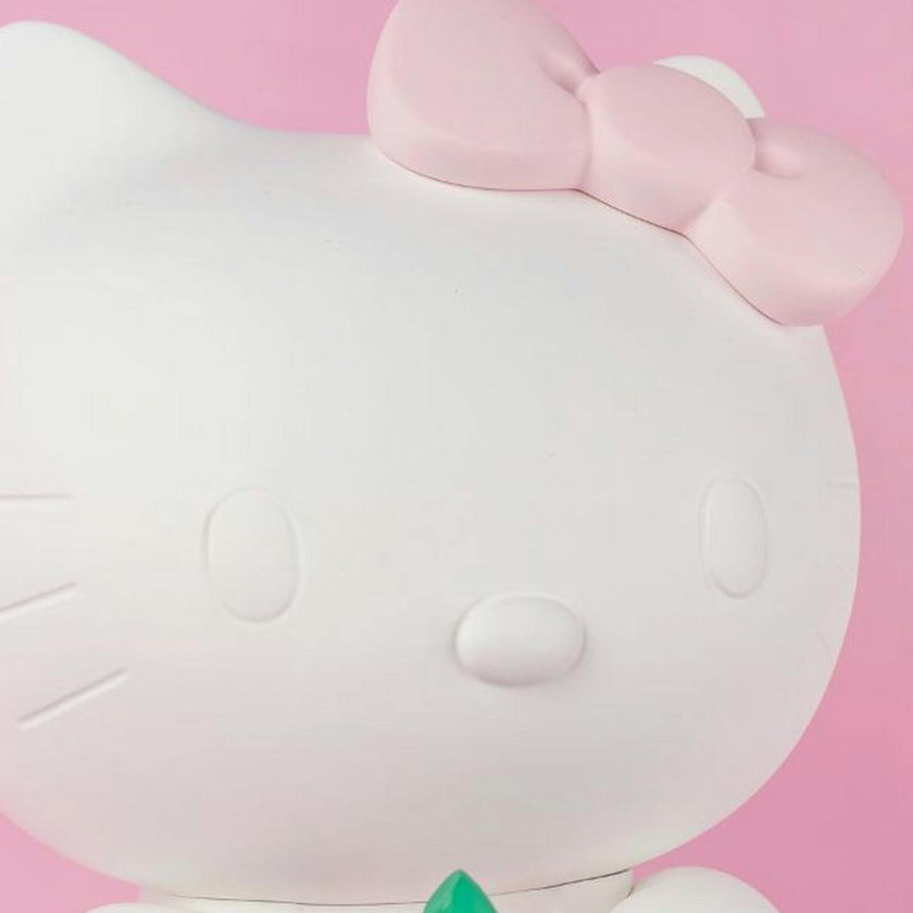 Hello Kitty APPLE Matt White with Pastel Pink Apple 10in