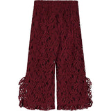 CHENILLE LACE TROUSERS