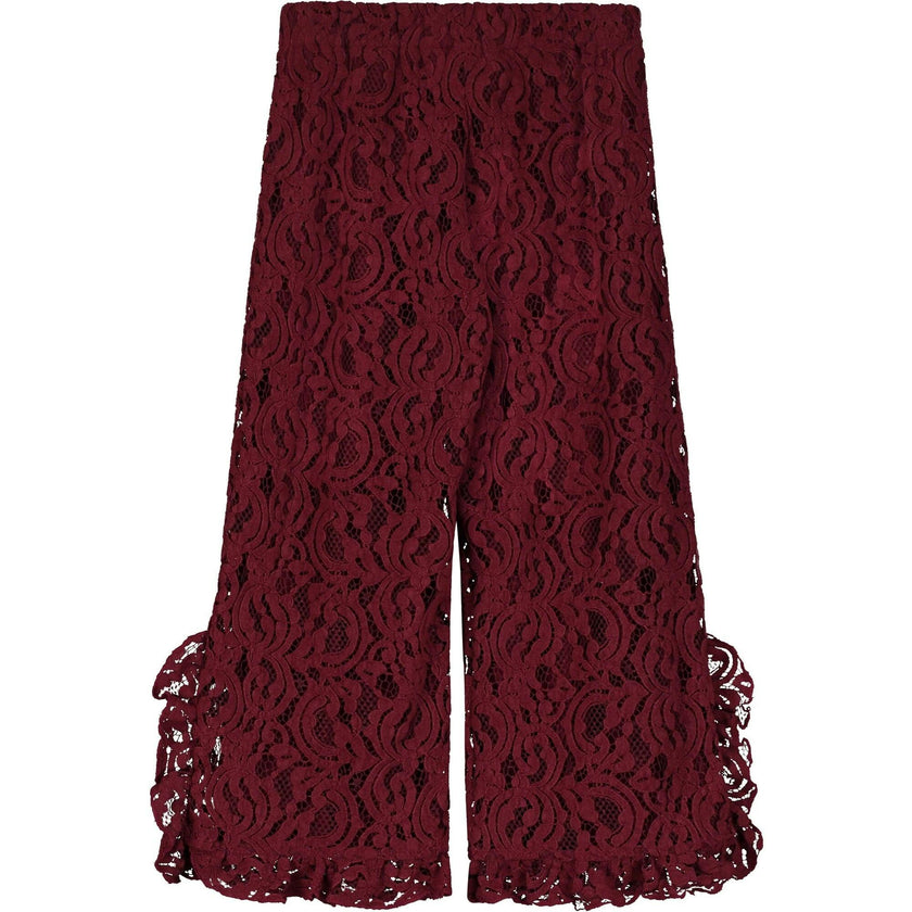 CHENILLE LACE TROUSERS