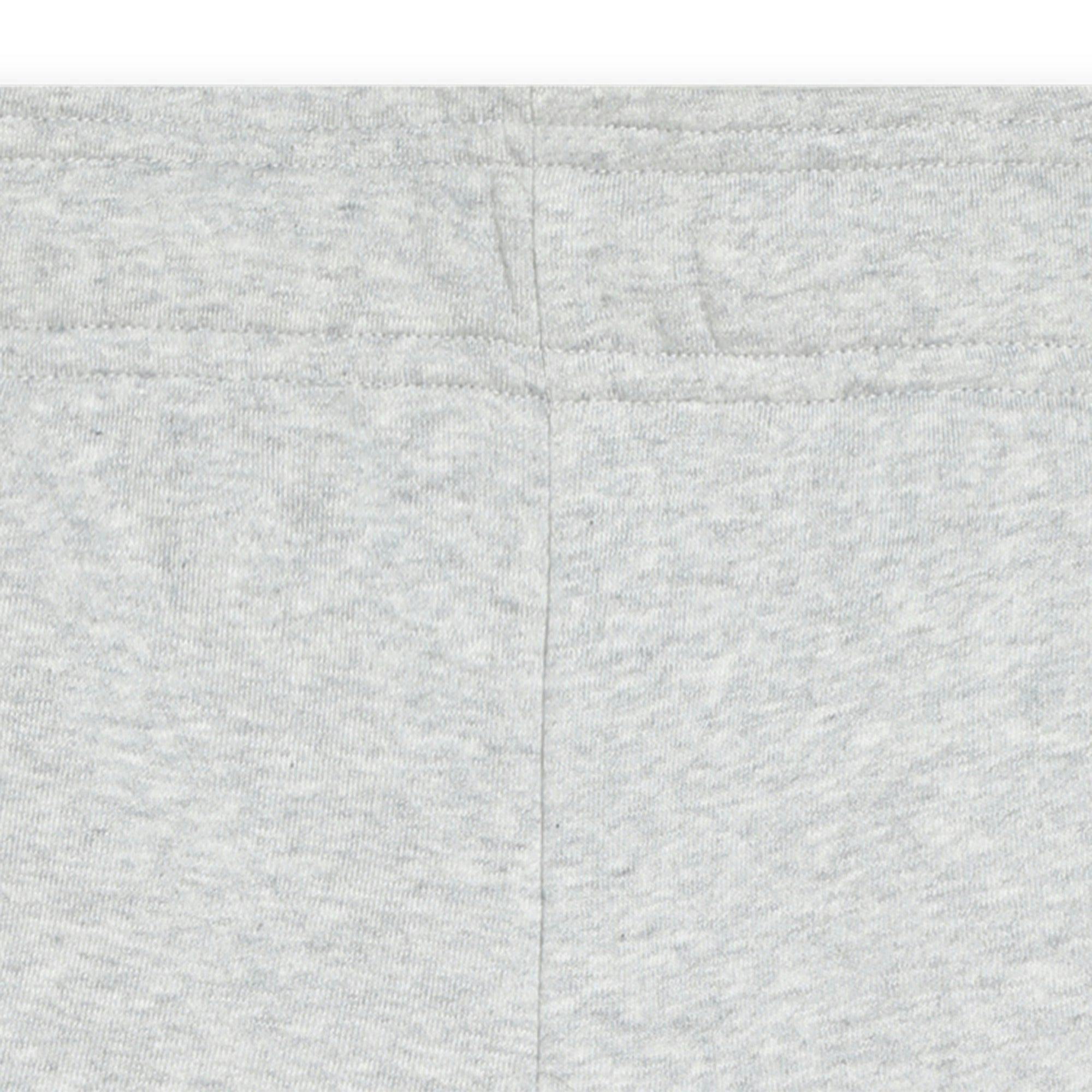 Gray Side Logo Shorts