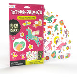 Tattoo-Palooza Glow in the Dark Temporary Tattoos - Magic Moonbeams - 3 Sheets