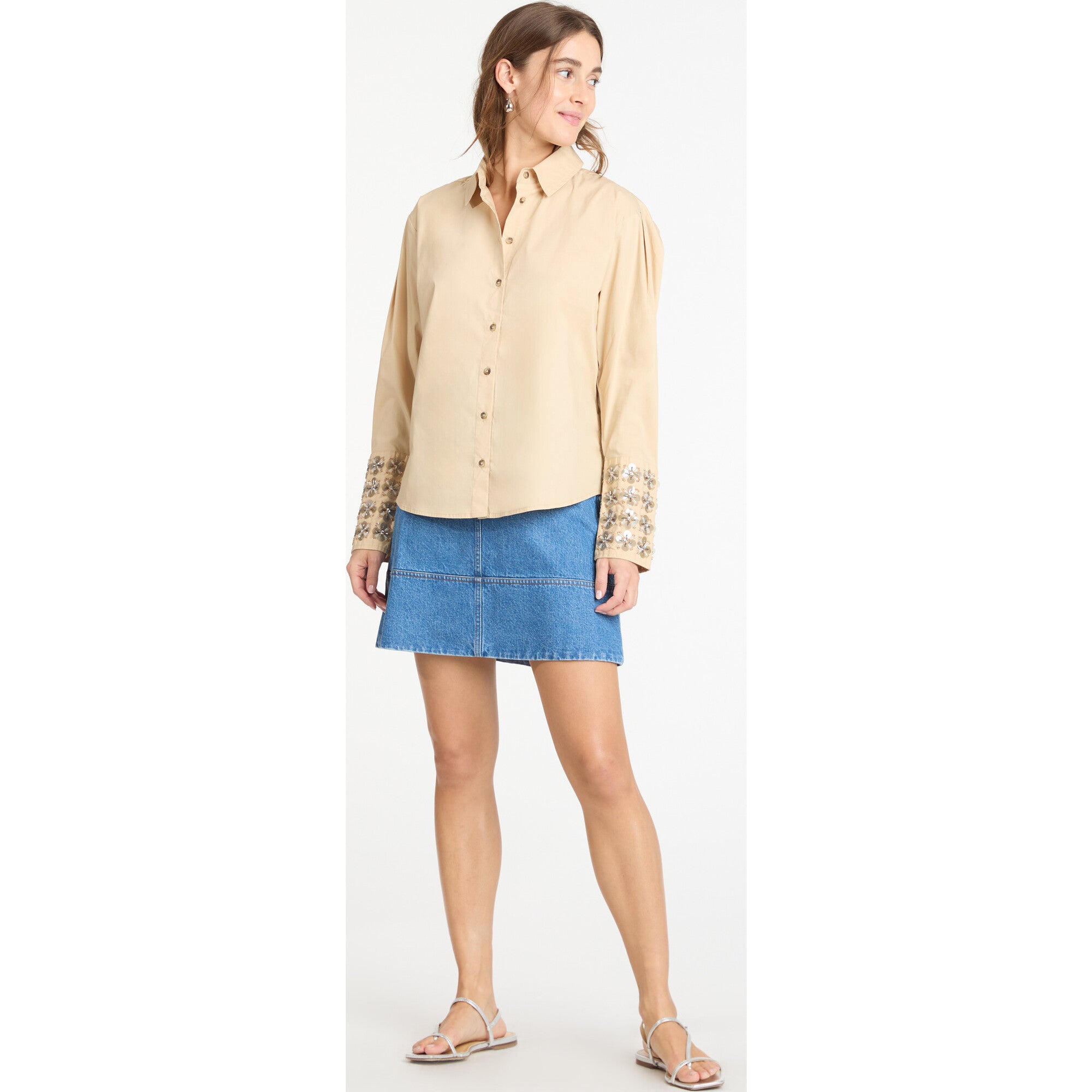 Women's Wells Top, Tan