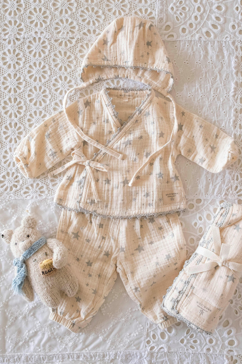 Gauze Three Piece Set