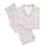 Rhode Island Women’s Front Long Pajama Set