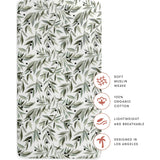 Organic Muslin Cotton Crib Sheet