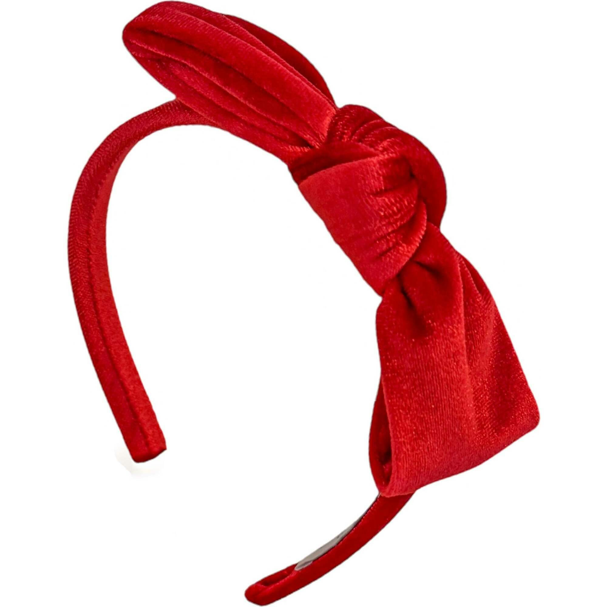 Velvet Bow Headband