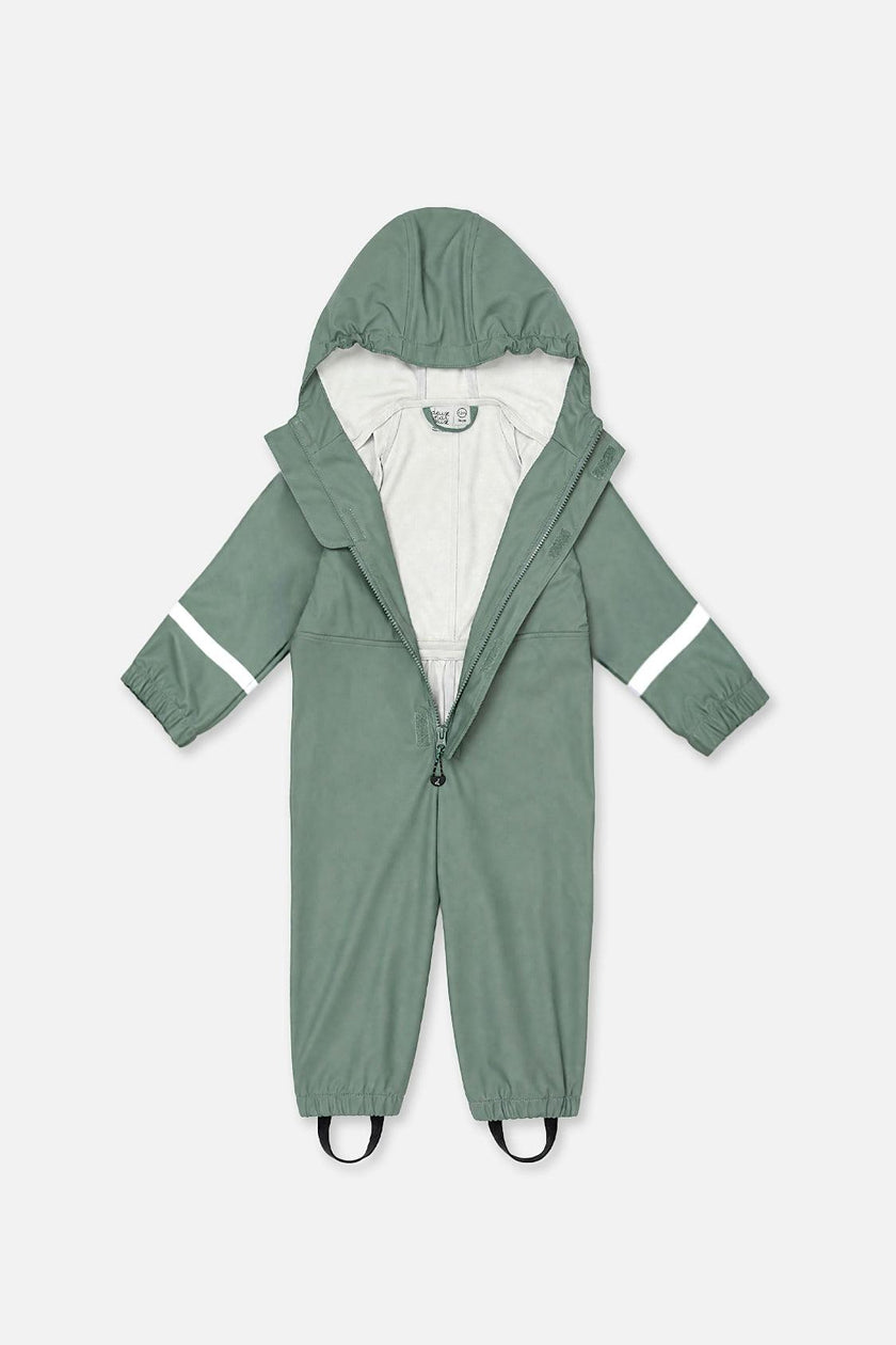 Baby Rain One Piece Sage Green
