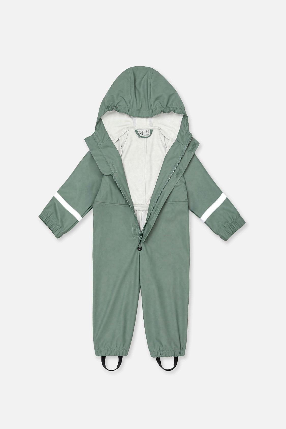 Baby Rain One Piece Sage Green