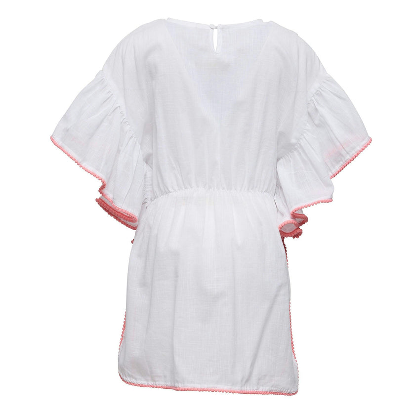 White Spring Fling Cover Up