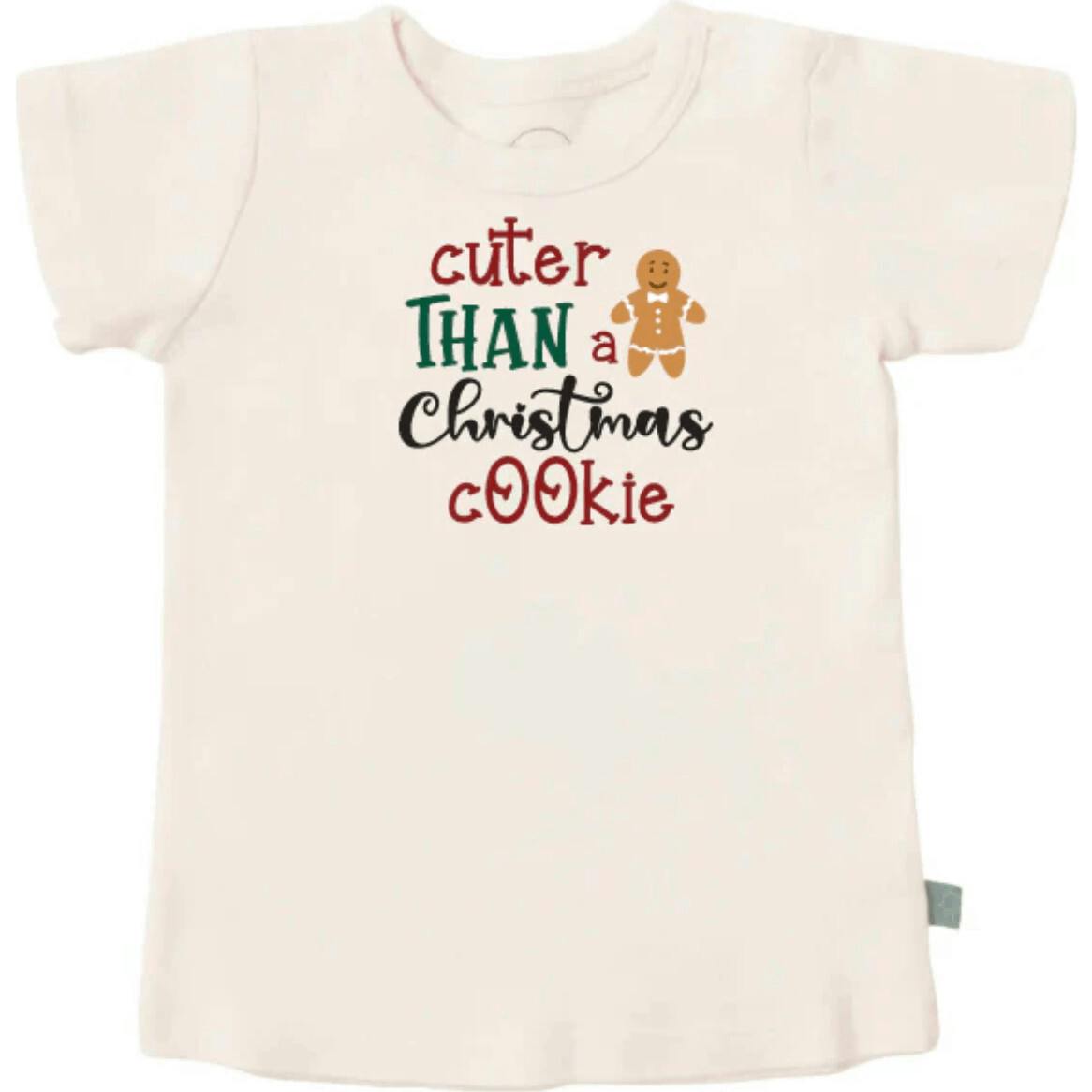 graphic tee | christmas cookie