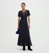 The Oakley Dress - Jewel Tartan