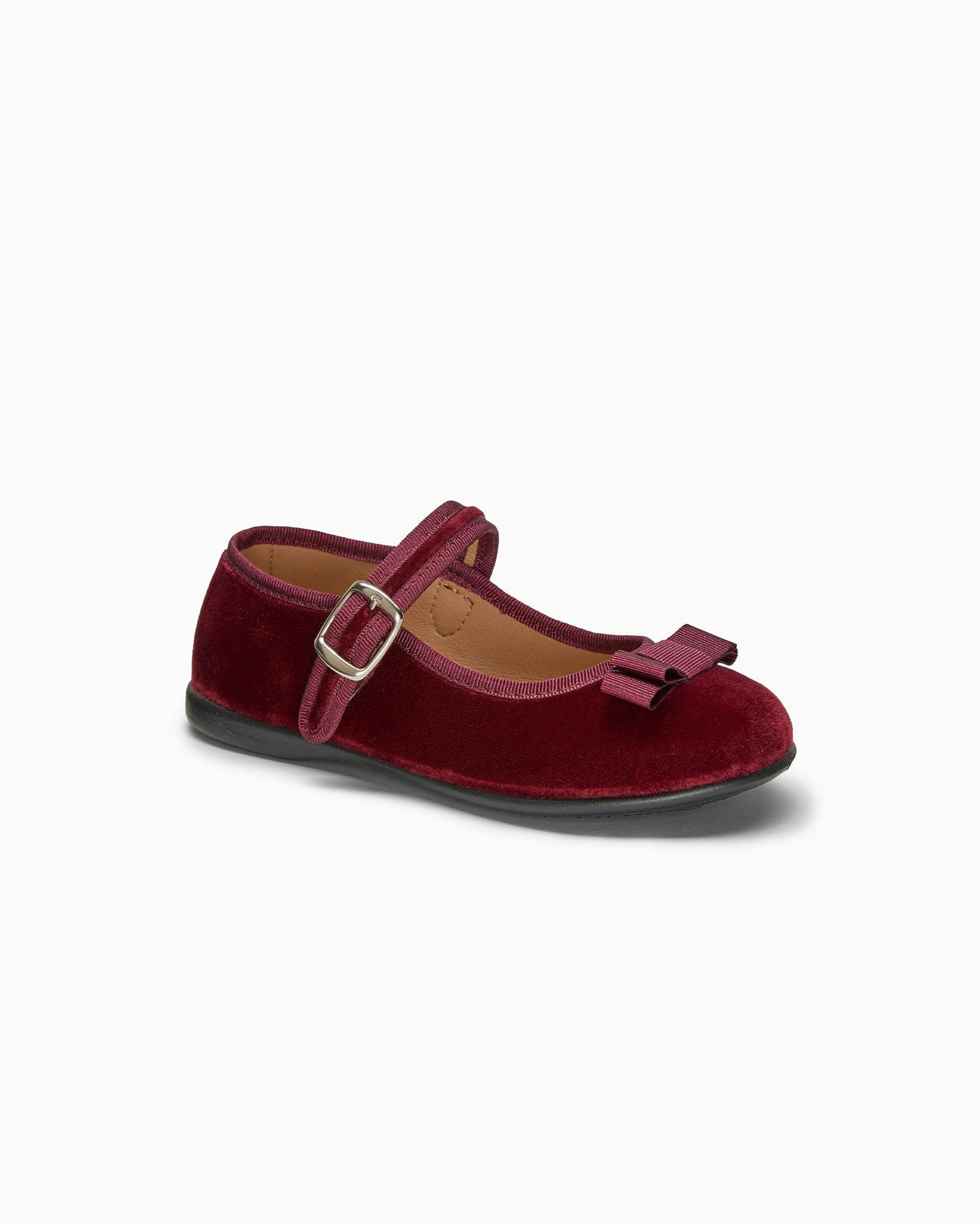 Hampton Classics Lana Party Shoes in Burgundy