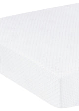 Pima Crib Sheet - Pink Micro Dot