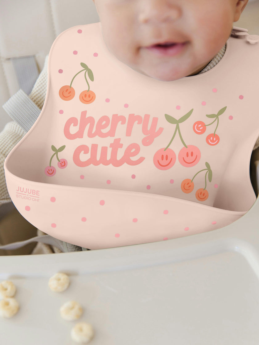 JuJuBe × Studio Oh! Silicone Bibs
