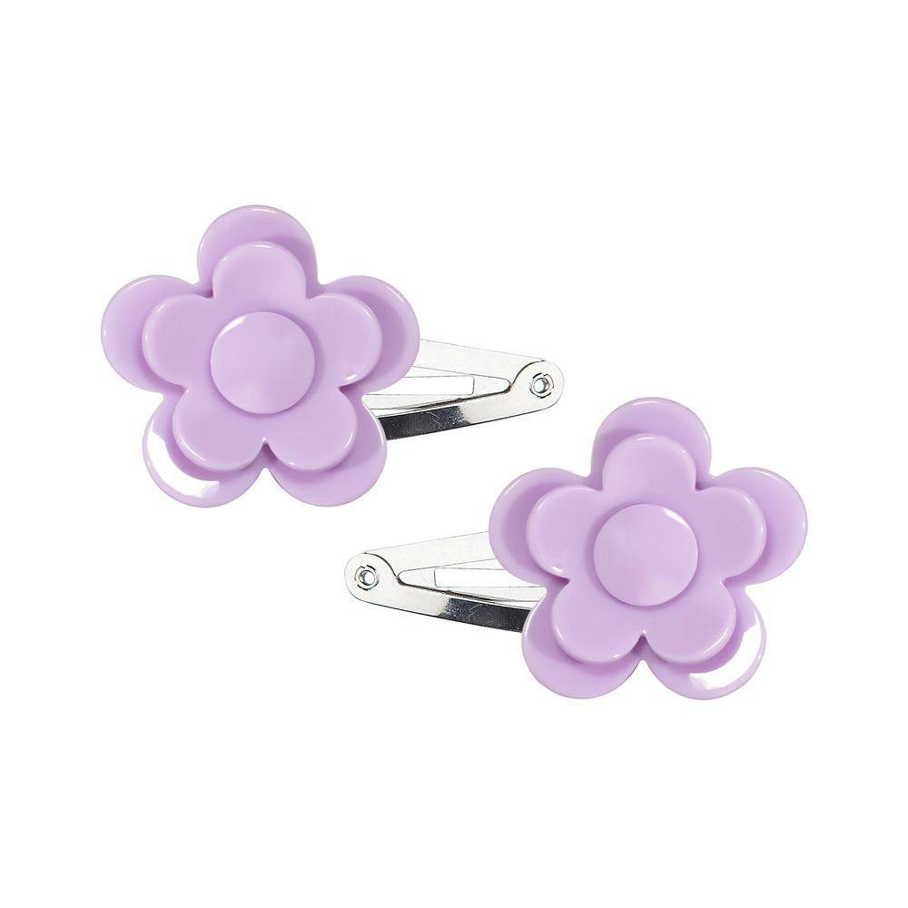 Camellia Flower Snap Clips