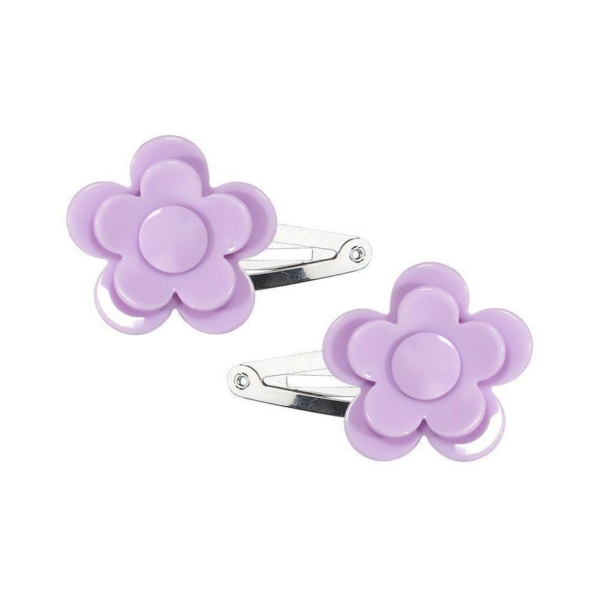 Camellia Flower Snap Clips