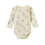 Cotton Long Sleeve Bodysuit