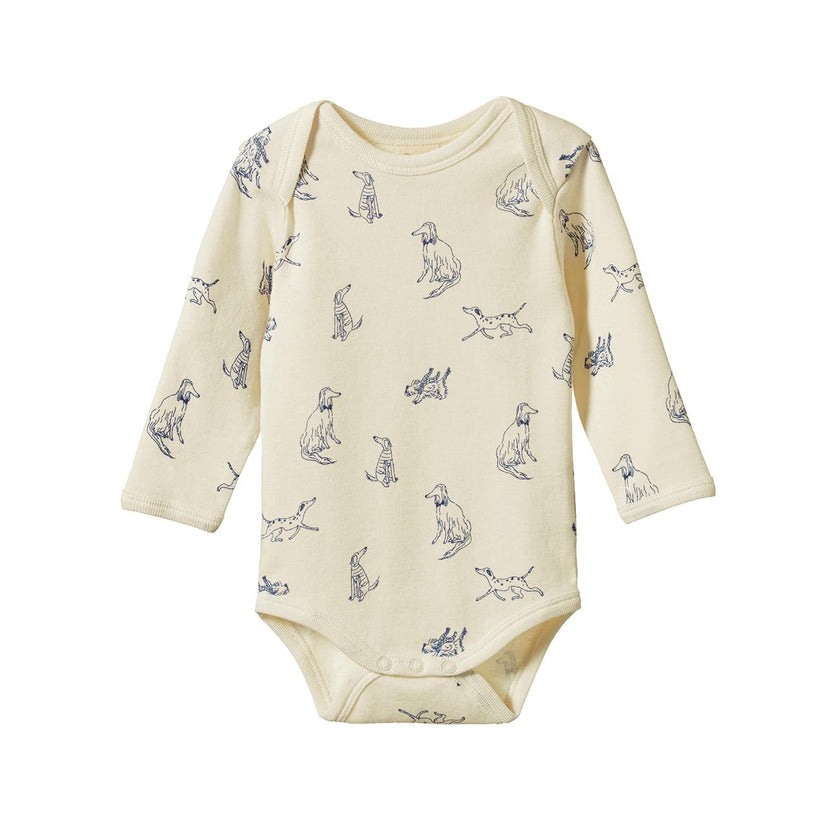 Cotton Long Sleeve Bodysuit