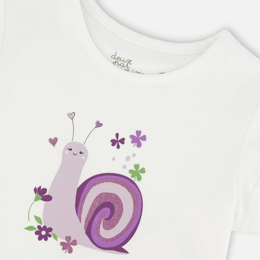 Organic Cotton Jersey T-Shirt White