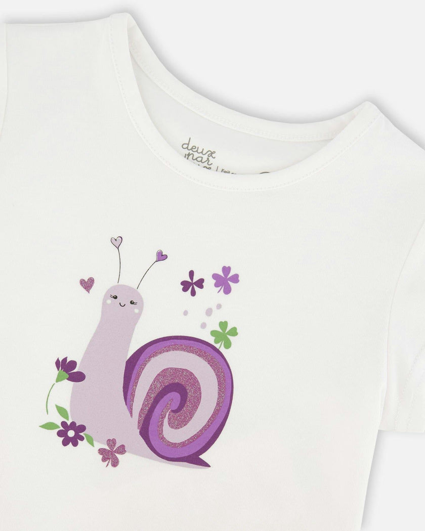 Organic Cotton Jersey T-Shirt White