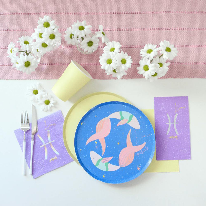 Zodiac Pisces Dinner Plates