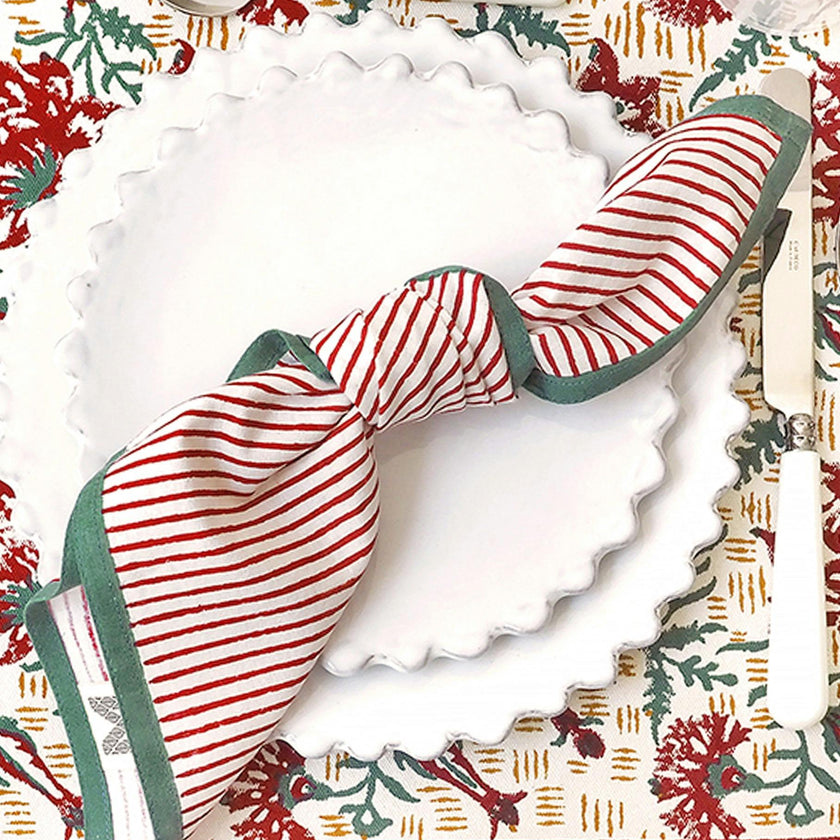 Block-Printed Table Napkins