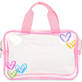 COREY PAIGE HEARTS COSMETIC BAG TRIO