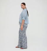 The Maxime Pant -  Chedworth Paisley Blue
