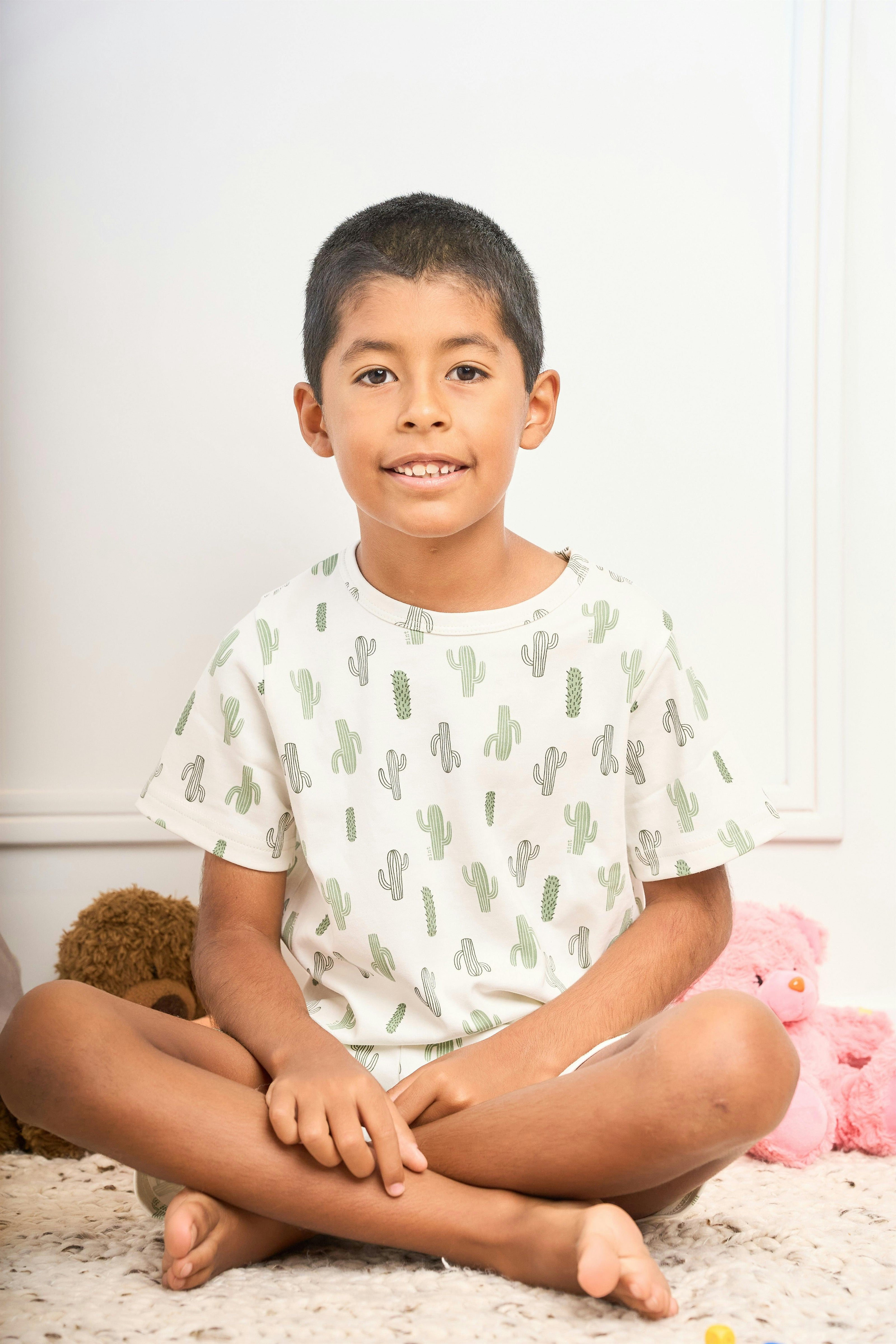 Cactus Garden Short Pajama set