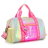 Iridescent Sequin Bowling Bag