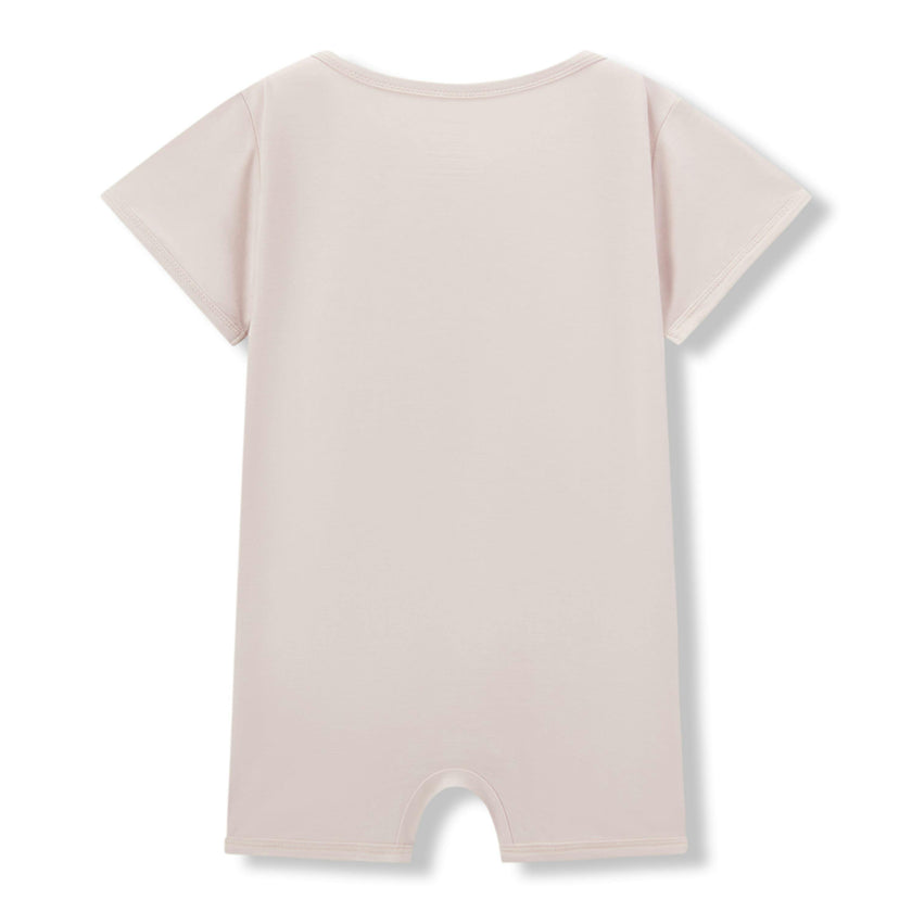 Sepia Rose Luxe Solid Shortall
