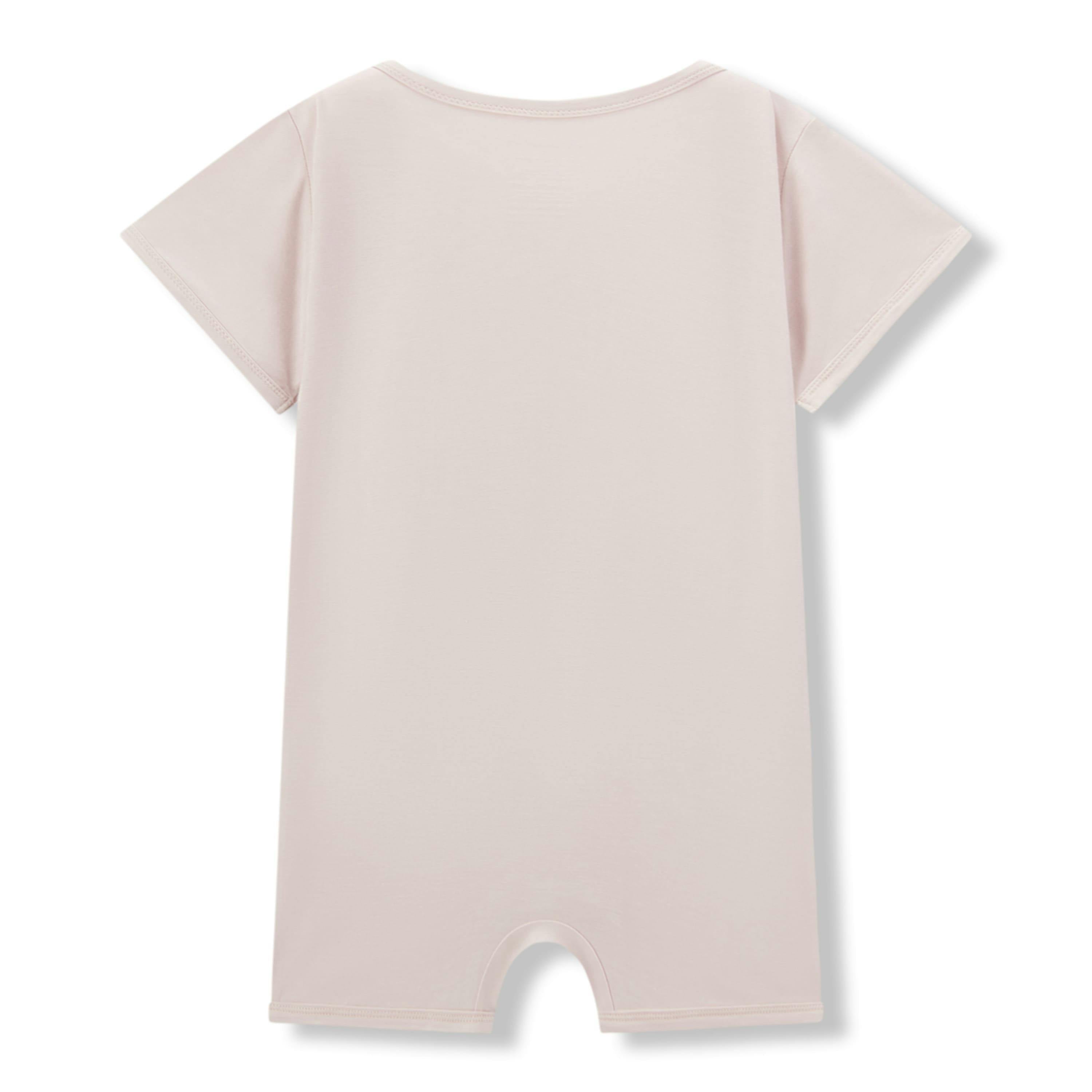 Sepia Rose Luxe Solid Shortall