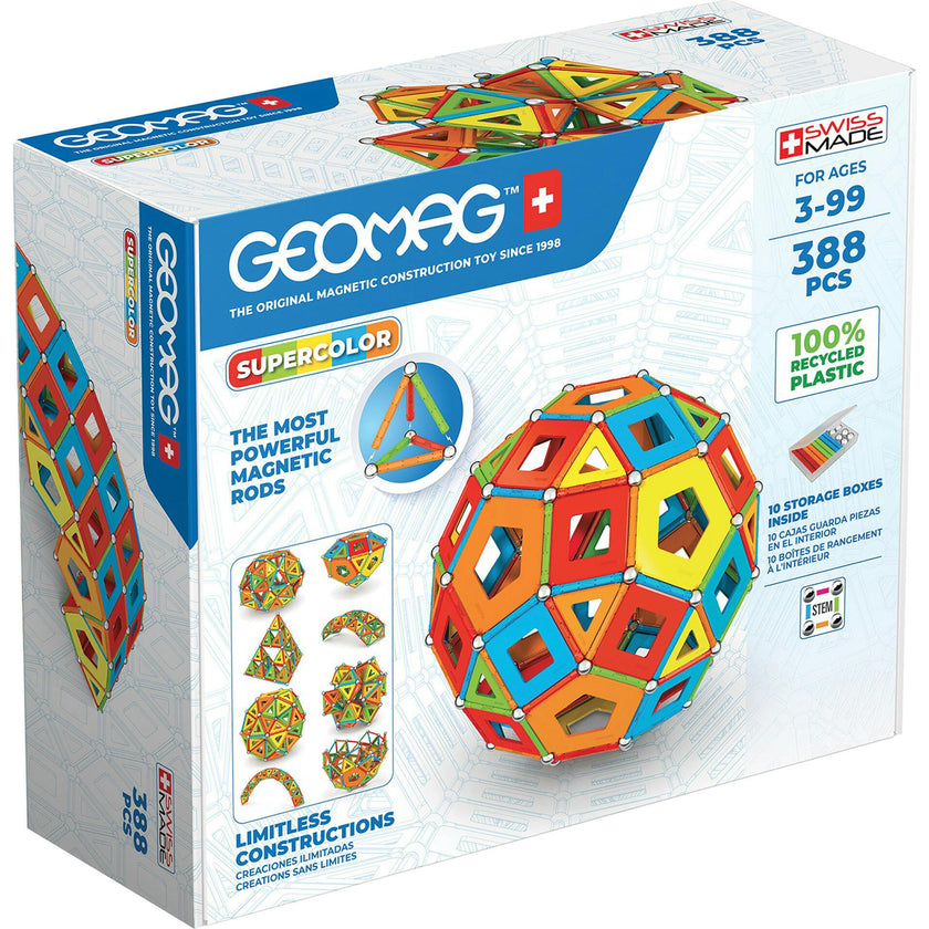 Supercolor Recycled, 388 Pieces - 3+ Y