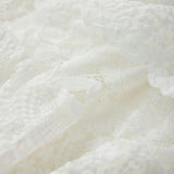 Paloma Lace Frill Maxi Dress
