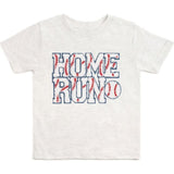 Home Run Patch Short Sleeve T-Shirt - Ash