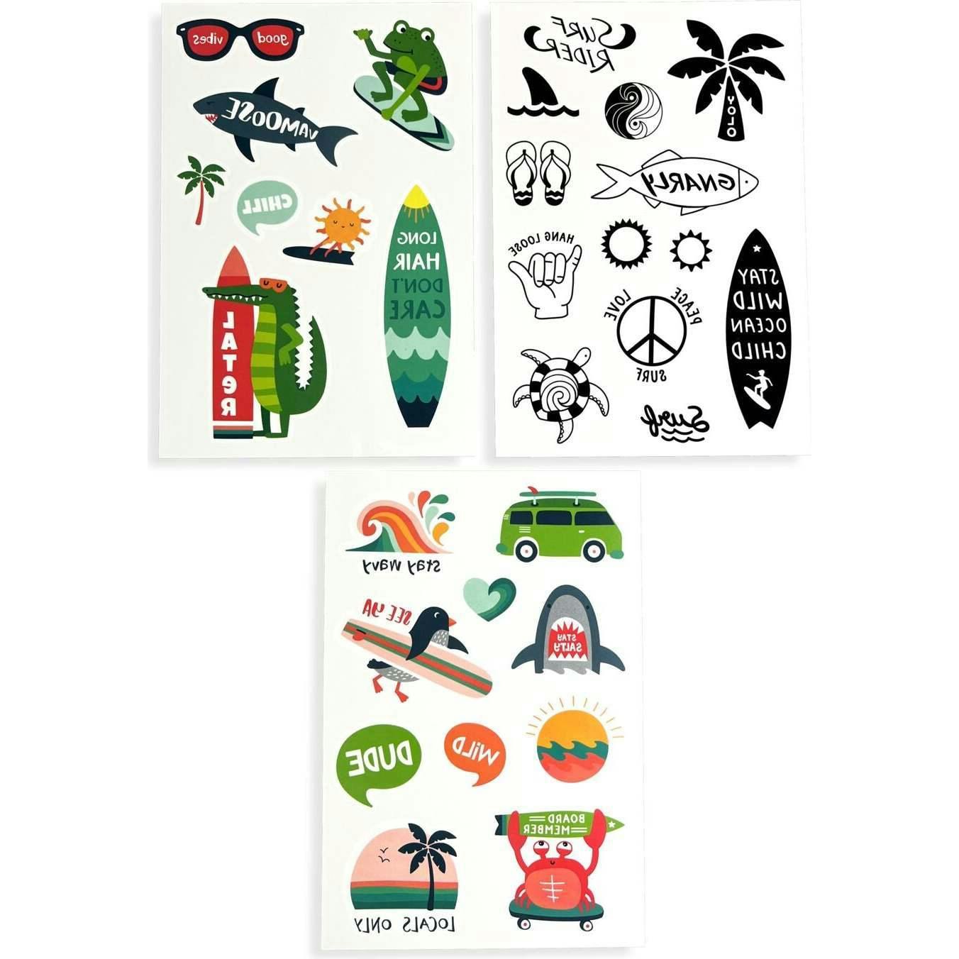Mini Tattoo Palooza Temporary Tattoos - Beach Days
