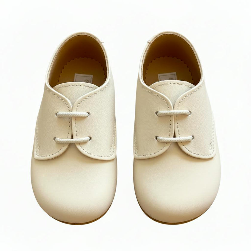 Chipper Pre-Walker Baby Shoes - Ivory
