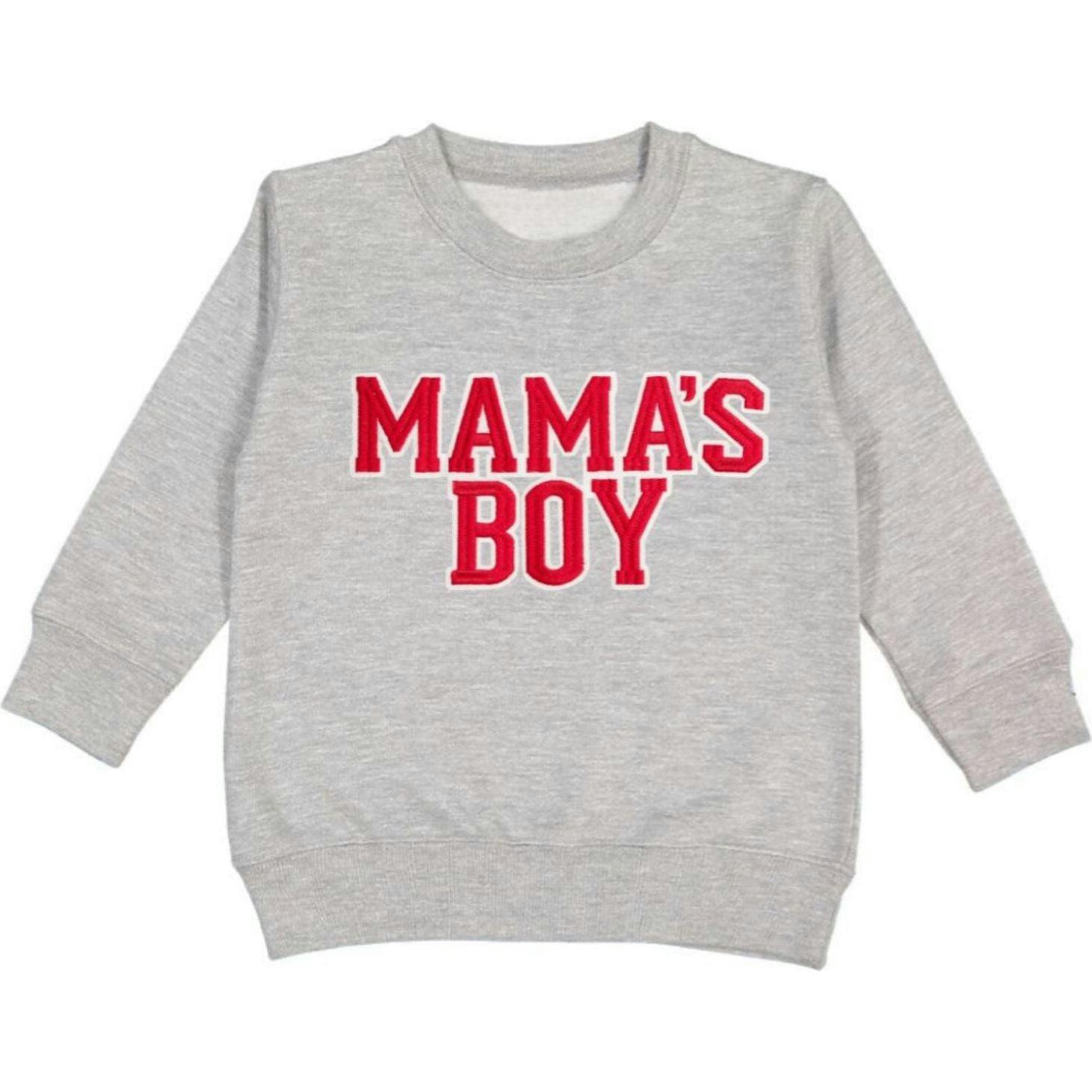 Mama's Boy Varsity Patch Sweatshirt
