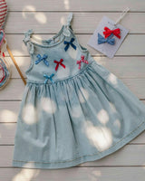 Piper Dress in Denim