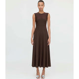 The Mila Dress - Chocolate Jersey
